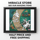 Matte Canvas, Framed (Multi-color) Printify