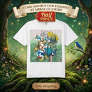 Anime Fairy Girl T-Shirt — Magical Forest Illustration Printify