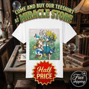 Anime Fairy Girl T-Shirt — Magical Forest Illustration Printify