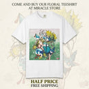 Anime Fairy Girl T-Shirt — Magical Forest Illustration Printify