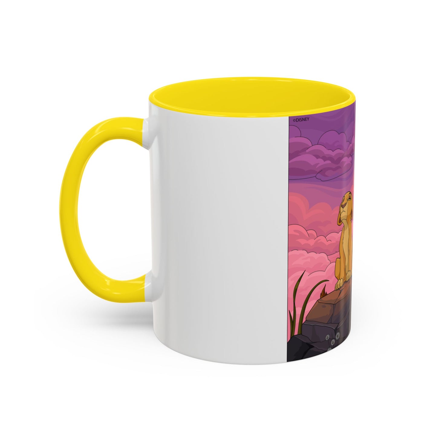Lion Pride Coffee Mug – Nostalgic Animated Safari Accent Mug (11/15oz)