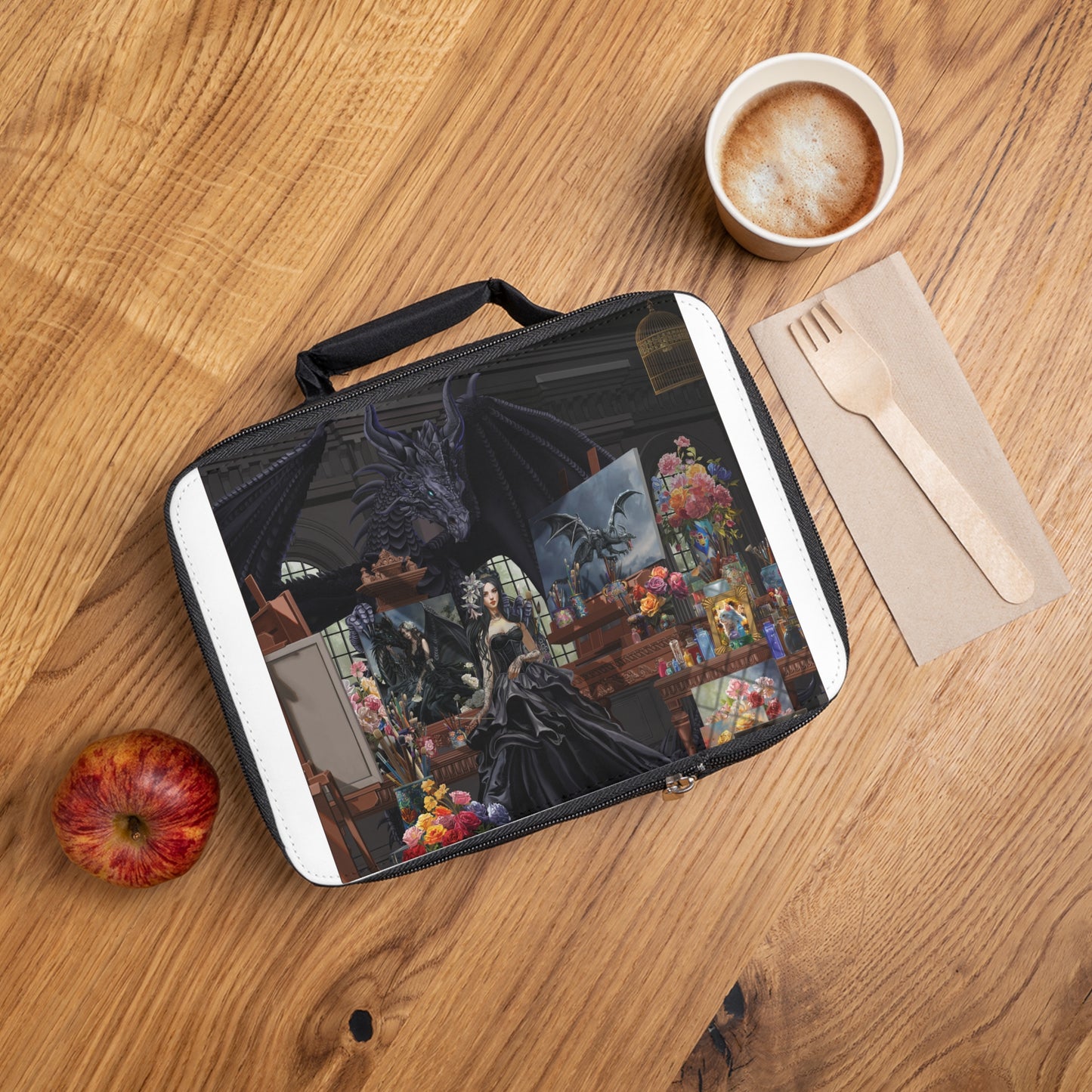 Gothic Dragon Art Lunch Bag