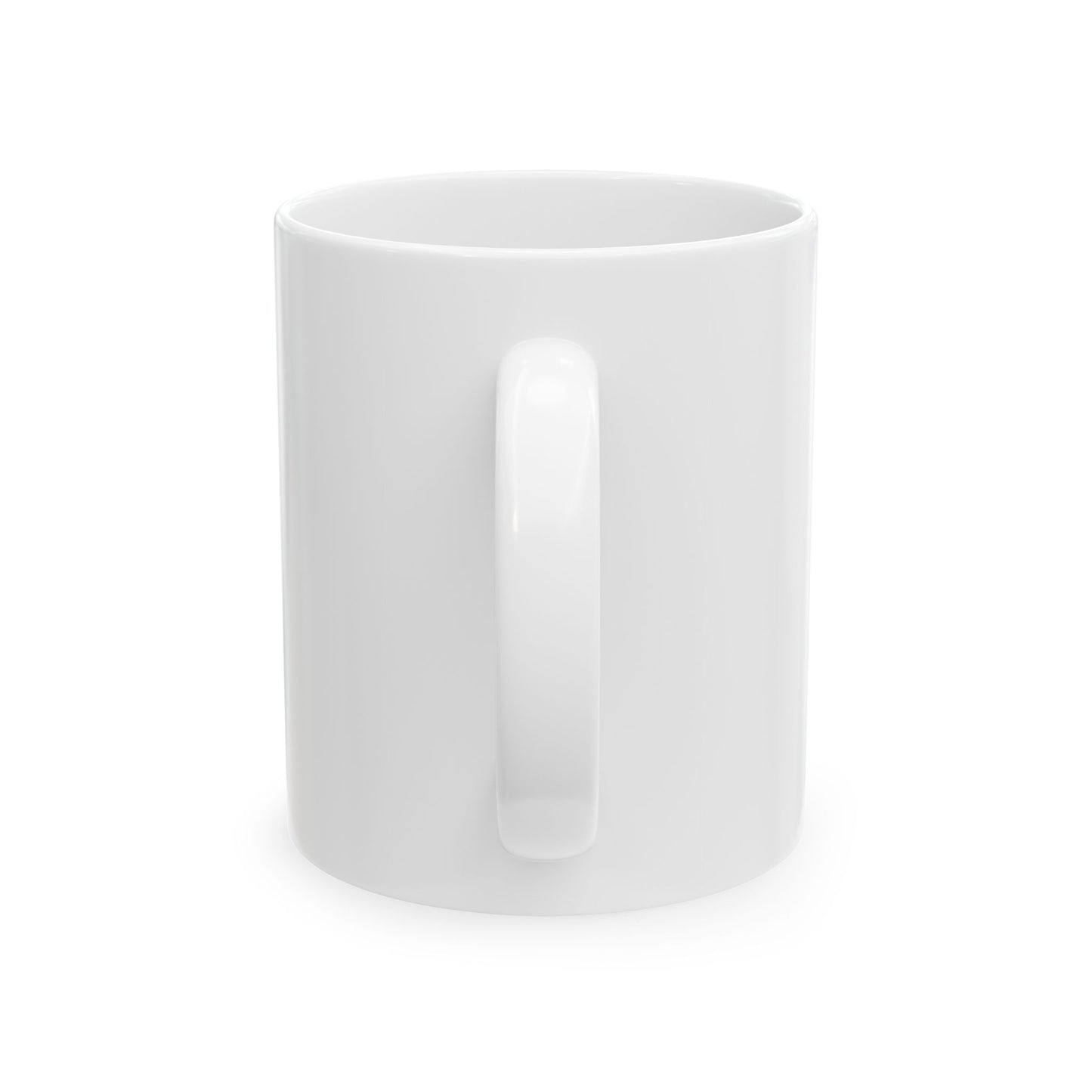 Chickadee & Apple Orchard Ceramic Mug — Nature Bird Coffee Cup (11oz/15oz)