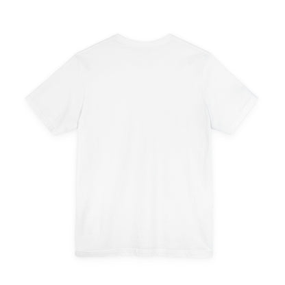 Dalmatian Pixel Art Tee — Cute Blue-Accented Dog Graphic Shirt