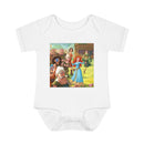 Infant Baby Rib Bodysuit Printify
