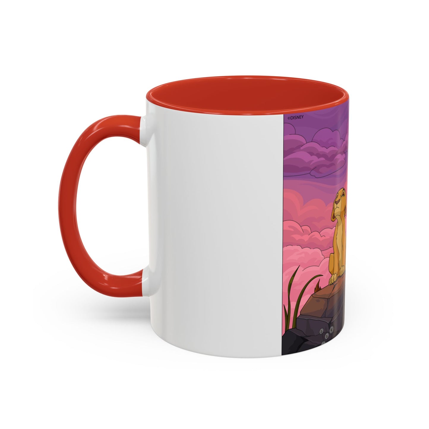 Lion Pride Coffee Mug – Nostalgic Animated Safari Accent Mug (11/15oz)
