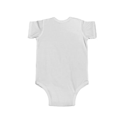 Baby Bodysuit — Nighttime Adventure Cartoon Sky Print