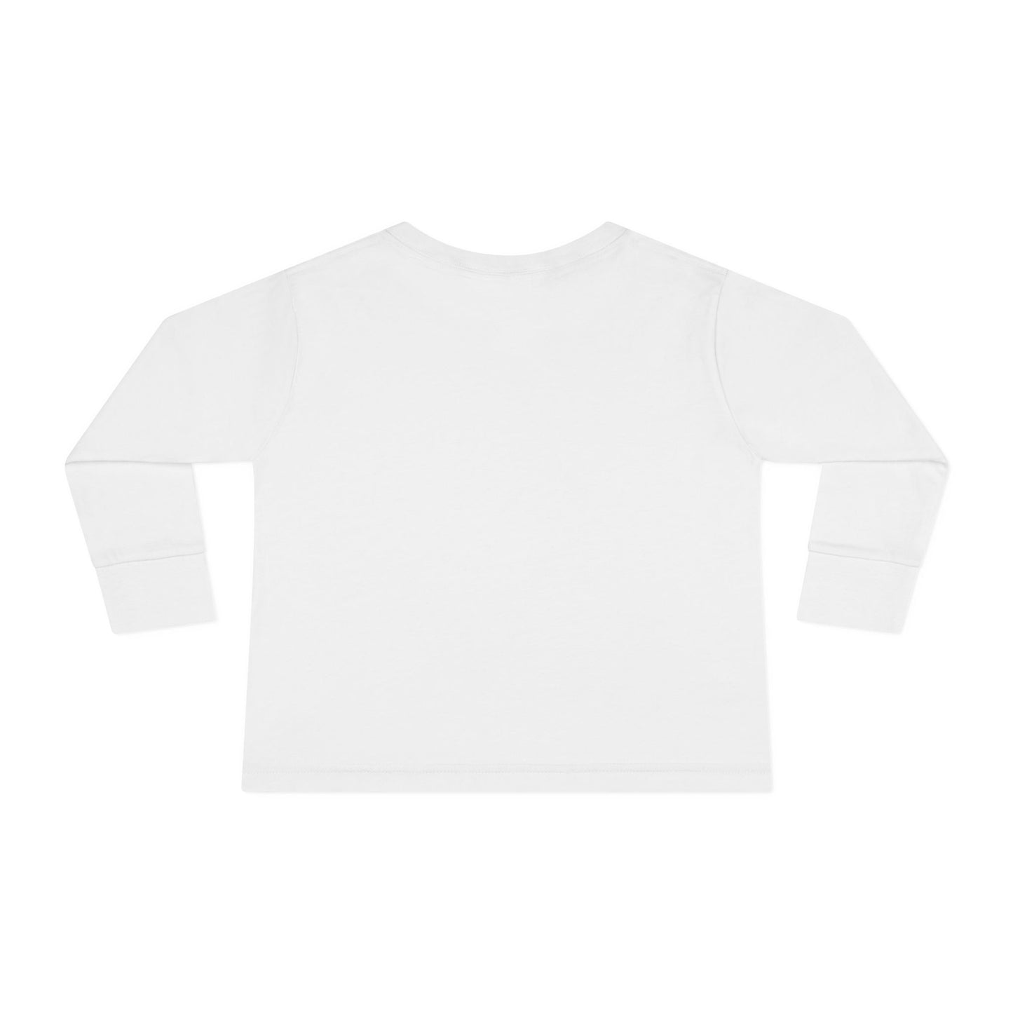 Cute Ski Chick Toddler Long Sleeve Tee — Winter Snowy Adventure Shirt