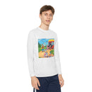 Kids Cartoon Road Trip Long Sleeve Tee Printify