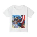 Captain-Inspired Toddler T-Shirt – Shield Hero Action Graphic Printify