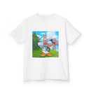 Kids Donald Duck San Francisco T‑Shirt — Golden Gate Bridge Cartoon Tee Printify