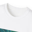 Halloween Ghost Campfire T‑Shirt — Dancing Ghosts in the Woods Graphic Tee Printify