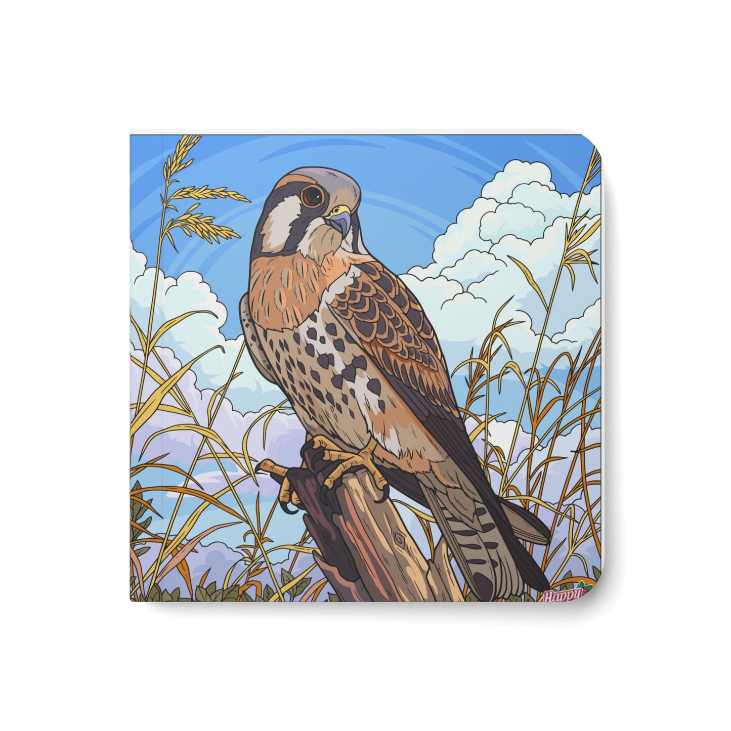 Wildlife Board Book — Illustrated Birds & Big Cats Baby Picture Book