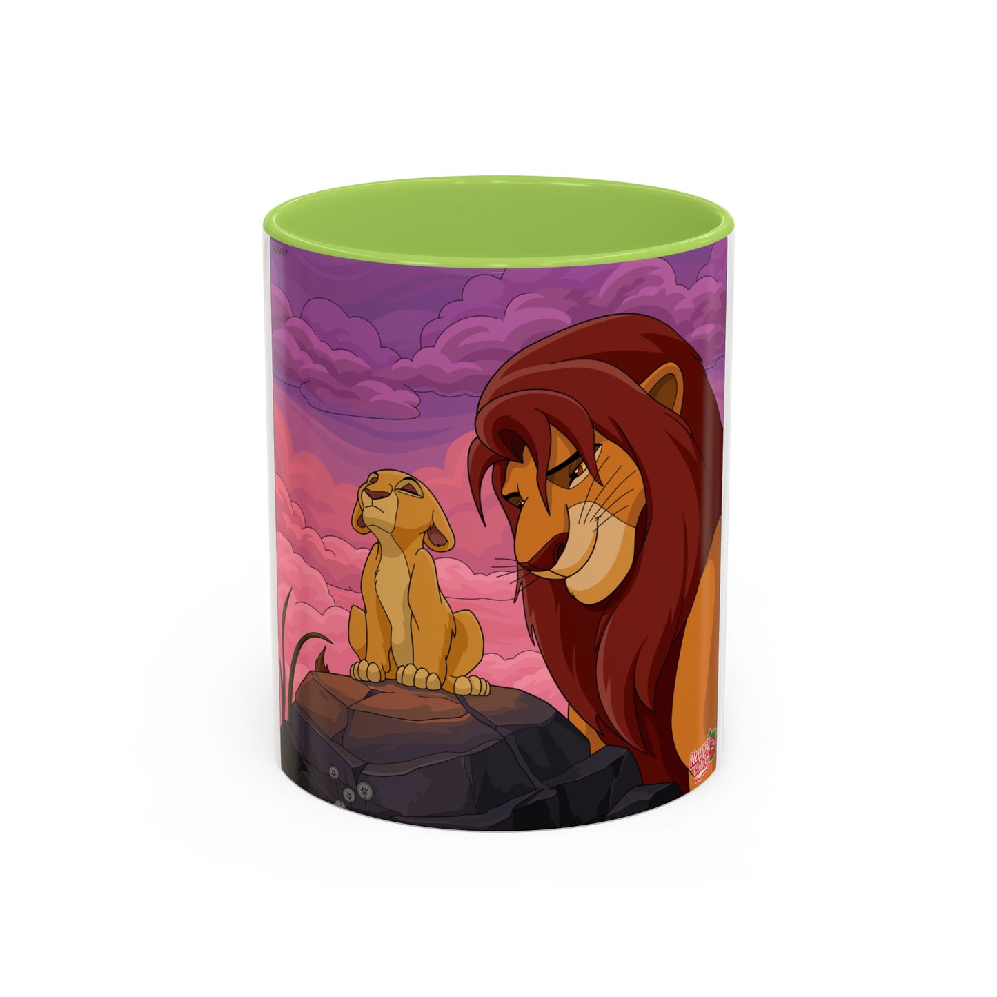 Lion Pride Coffee Mug – Nostalgic Animated Safari Accent Mug (11/15oz)