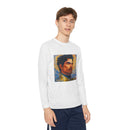 Youth Long Sleeve Tee — Mosaic Portrait Design Printify