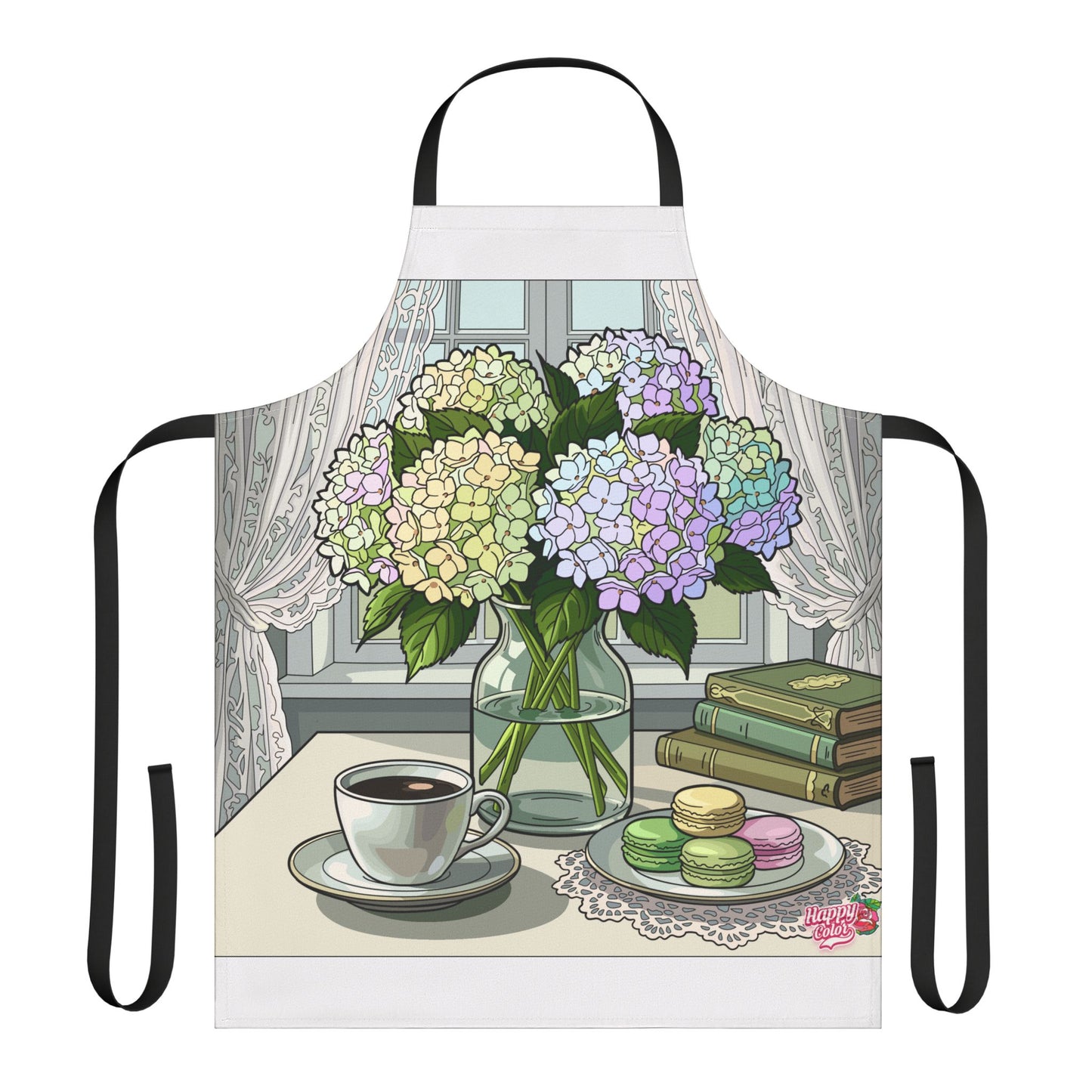Hydrangea Tea Time Apron