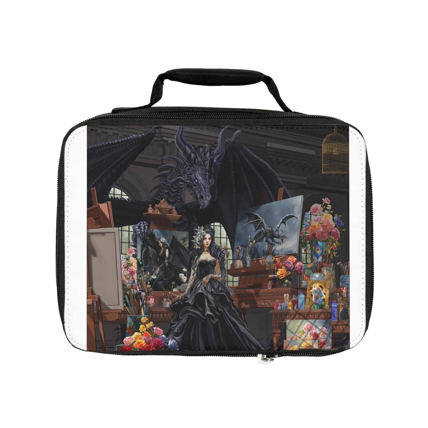 Gothic Dragon Art Lunch Bag