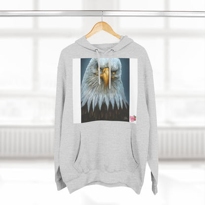 Three-Panel Fleece Hoodie
