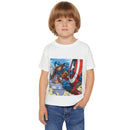 Captain-Inspired Toddler T-Shirt – Shield Hero Action Graphic Printify