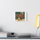Moana & Maui Beach Matte Canvas Print — Stretched 1.25" Wall Art Printify