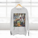 Three-Panel Fleece Hoodie Printify