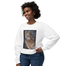 Golden Shepherd Portrait Sweatshirt — Realistic Dog Photo Crewneck for Dog Lovers Printify