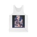 Anime-Inspired Character Art Jersey Tank Printify