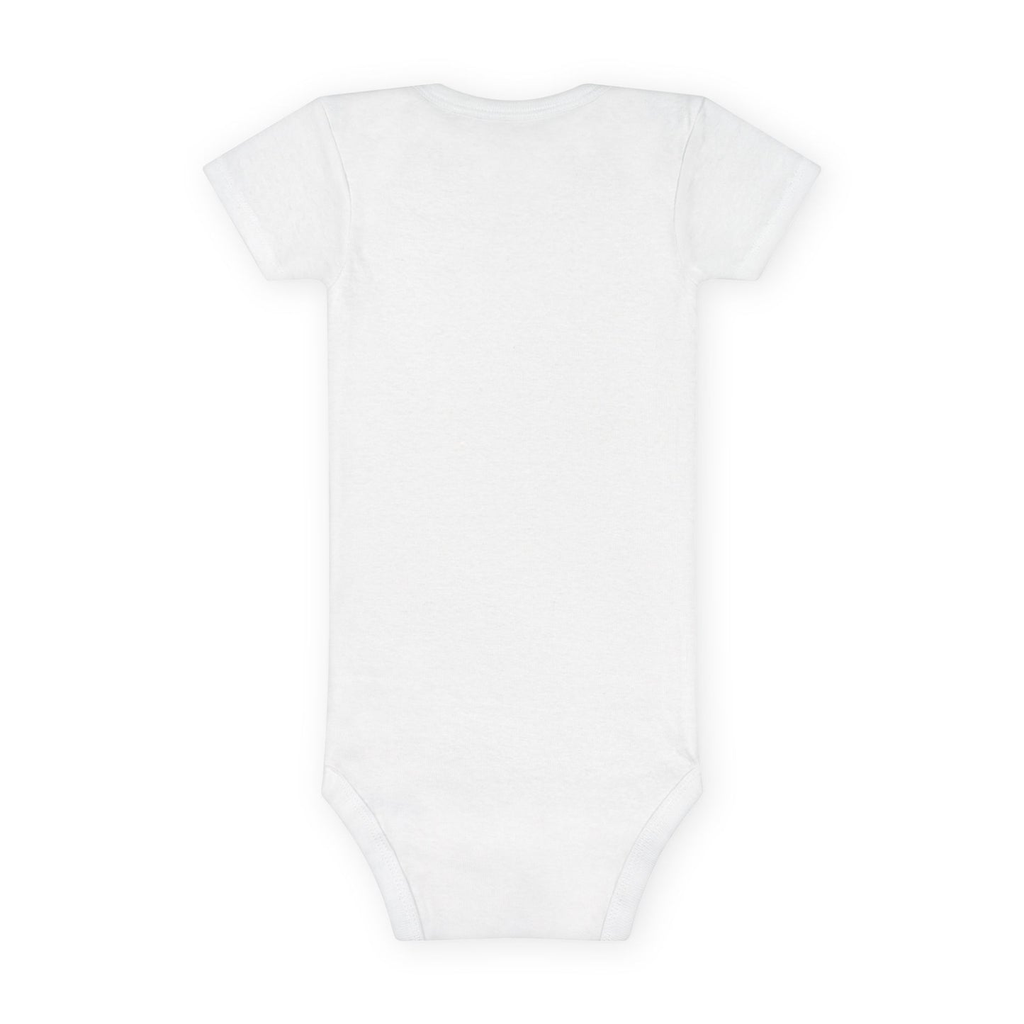 Baby Bodysuit — Cute Surfing Cartoon Baby & Puppy Organic Onesie