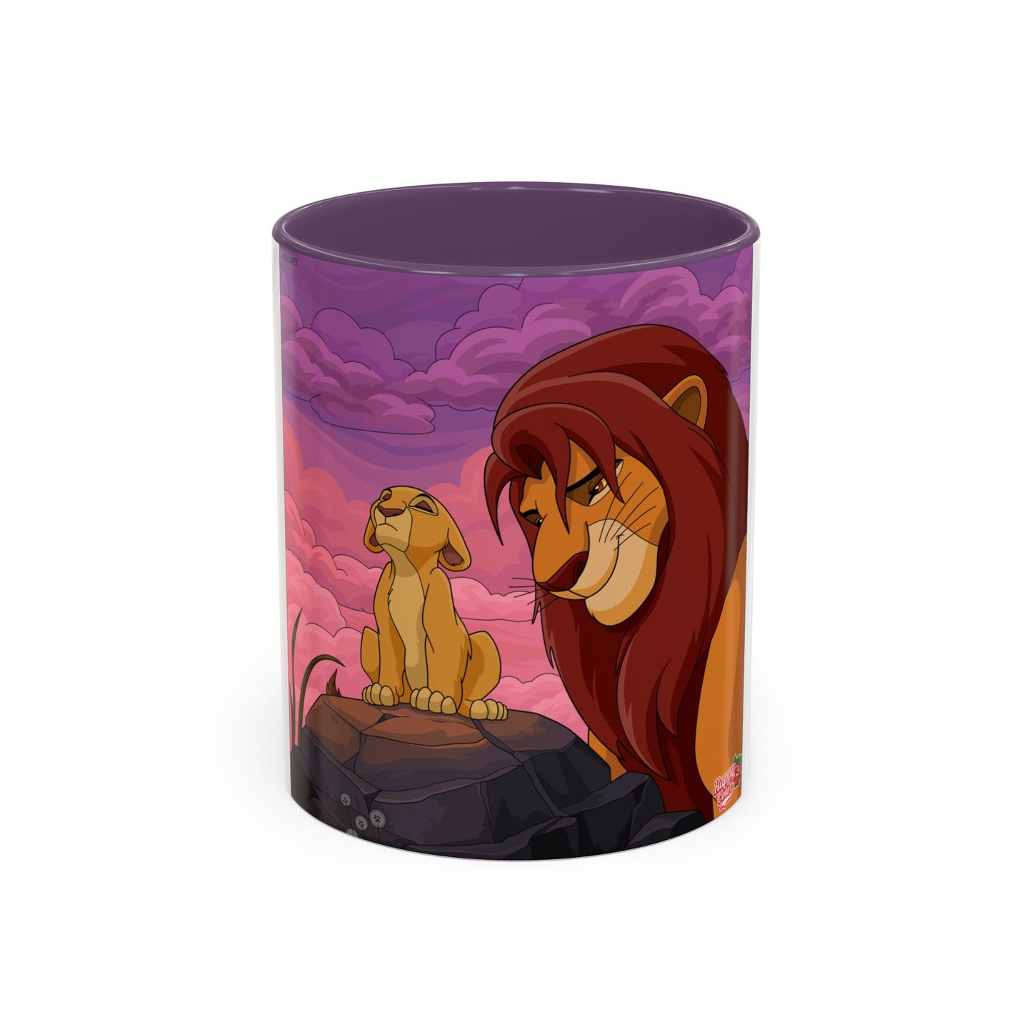 Lion Pride Coffee Mug – Nostalgic Animated Safari Accent Mug (11/15oz)