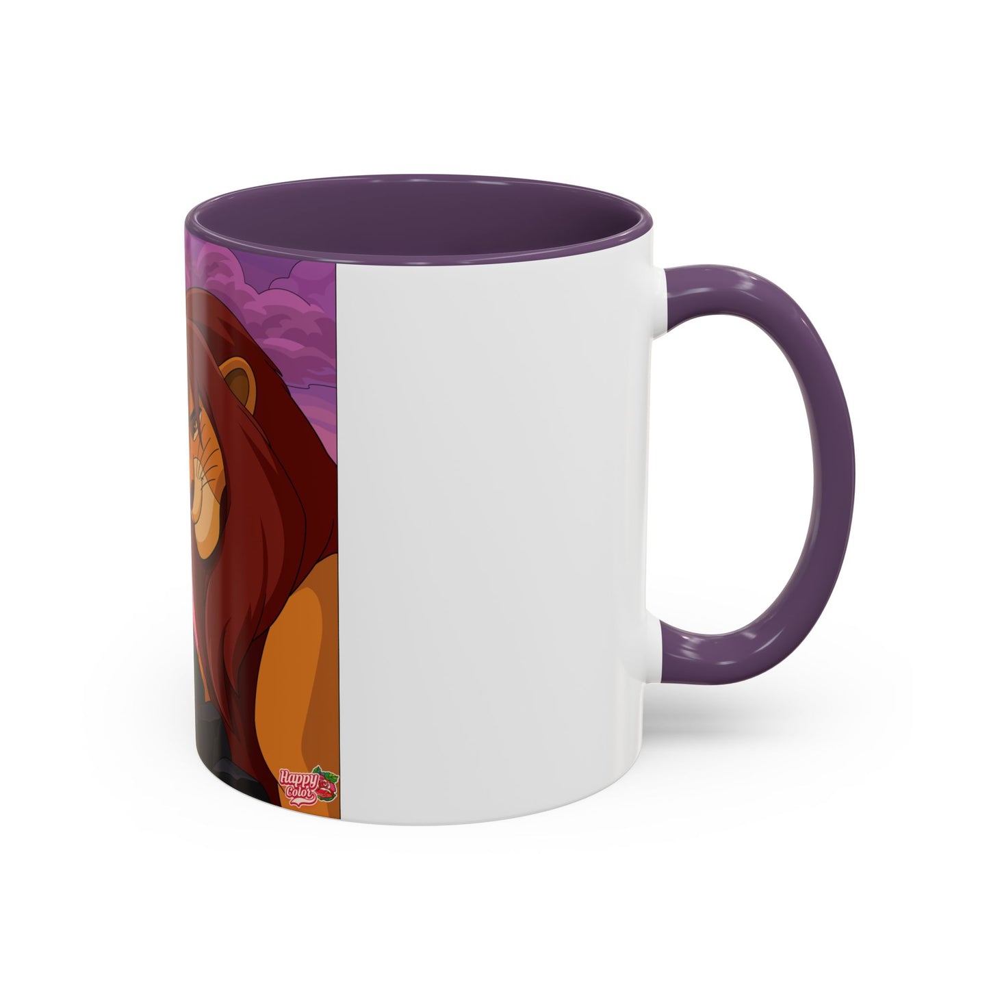 Lion Pride Coffee Mug – Nostalgic Animated Safari Accent Mug (11/15oz)