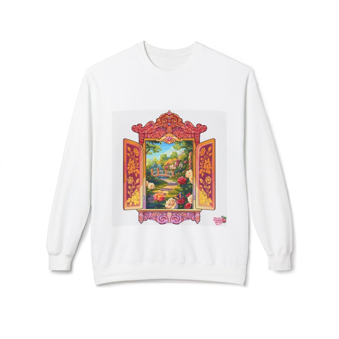 Vintage Window Garden Sweatshirt