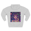 Three-Panel Fleece Hoodie Printify