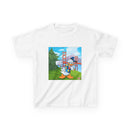 Kids Donald Duck San Francisco T‑Shirt — Golden Gate Bridge Cartoon Tee Printify