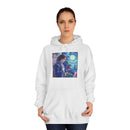 Hoodie — Dreamy Night Garden Anime Boy Illustration Printify