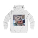 Snow Leopard Rescue Hoodie — 'See the World Through My Eyes' Wildlife Conservation Pullover Printify