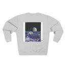 Moonlit Alien Planet Space Art Crewneck Sweatshirt