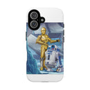R2-D2 & C-3PO Droid Phone Case — Retro Sci‑Fi Protective iPhone Cover Printify