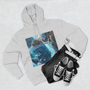 Three-Panel Fleece Hoodie