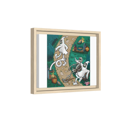 Matte Canvas, Framed (Multi-color)