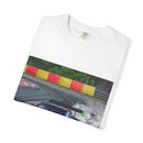 Racing Drift Car T-Shirt — Green GT Track Action Tee Printify
