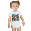 Baby Bodysuit — Tropical Family Adventure Graphic Printify