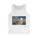 Moonlit Cave Landscape Men's Tank Top Printify