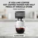 Portable Mini Electric Coffee Maker for Fresh Coffee Anywhere Miracle Store