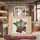 Paris Scene Tote Bag — Eiffel Tower, Croissant & Café Art Eco Tote Printify
