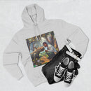Three-Panel Fleece Hoodie Printify