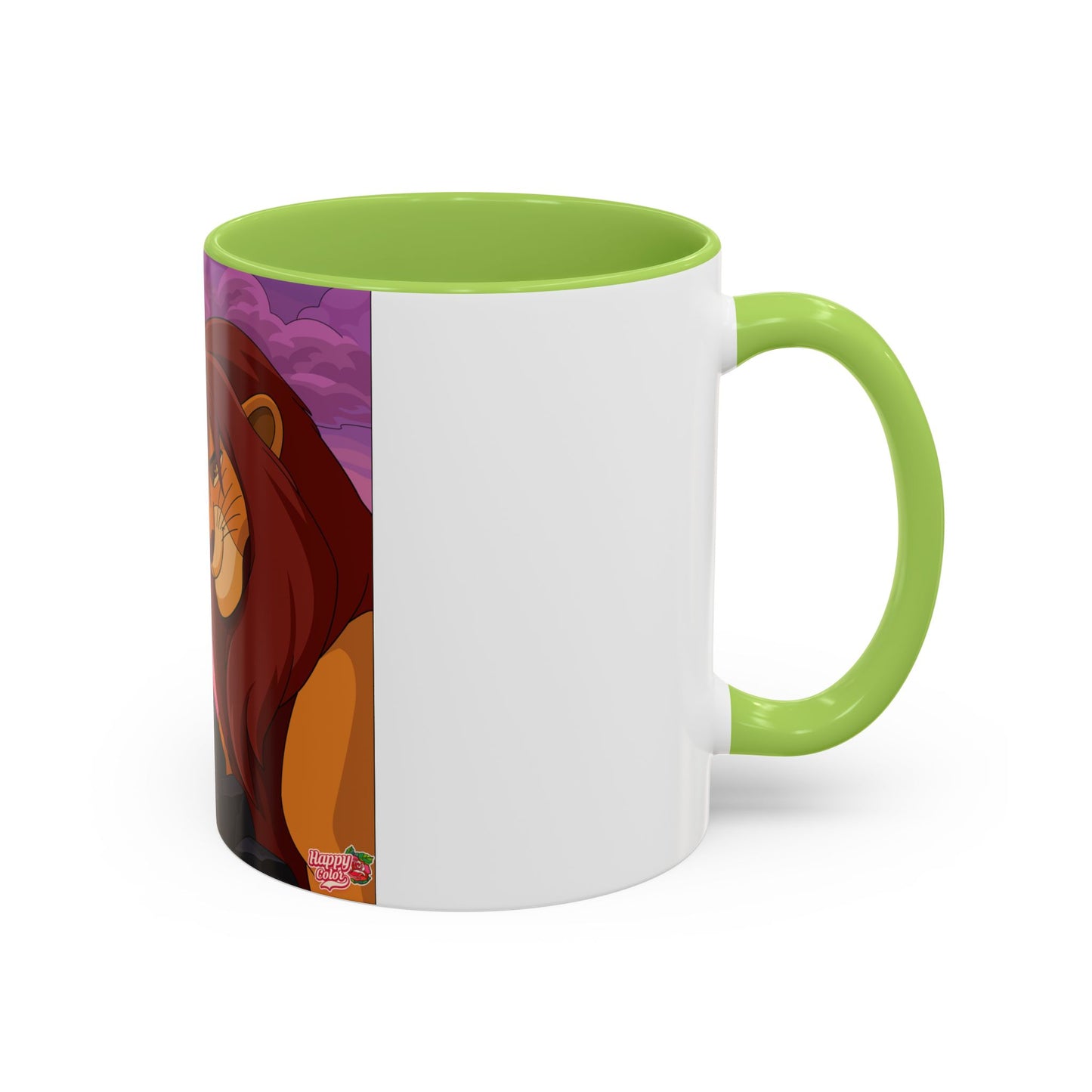 Lion Pride Coffee Mug – Nostalgic Animated Safari Accent Mug (11/15oz)