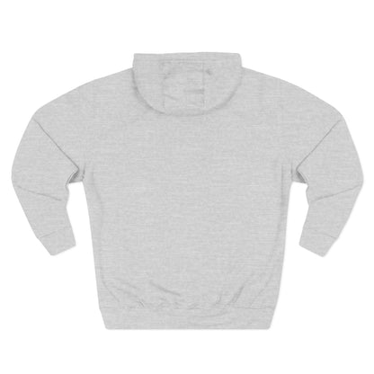 Mountain Lake Hoodie — Scenic Canoe Print Fleece Pullover