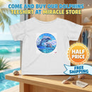 Infant Dolphin Tee — Playful Ocean Baby Shirt with Jumping Dolphins Printify