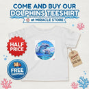Infant Dolphin Tee — Playful Ocean Baby Shirt with Jumping Dolphins Printify