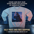Darth Vader Lightsaber Crewneck Sweatshirt — Galactic Sith Graphic Pullover Printify